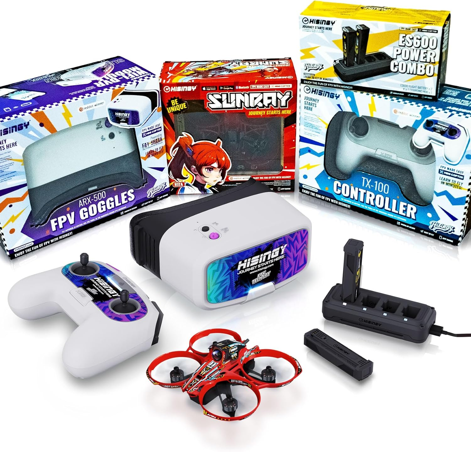 Sunray RTF FPV Drone Kit with Camera